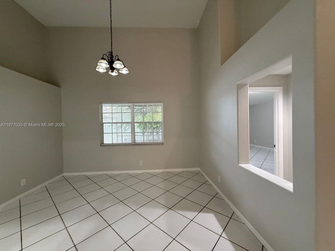 Chandelier, Empty room, Interior