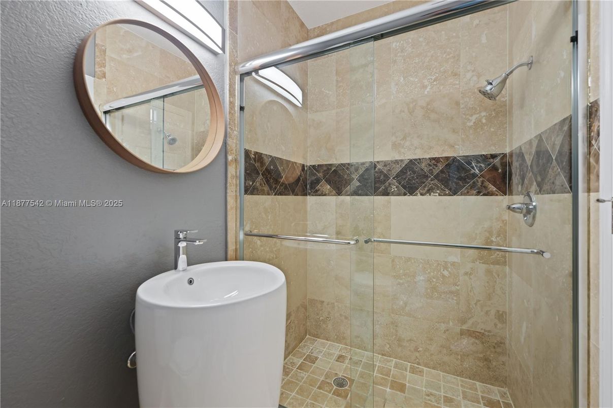 Bathroom, Glass Shower, Interior