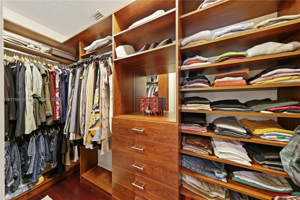 Interior, Walk-in Closets, Wood Texture Flooring