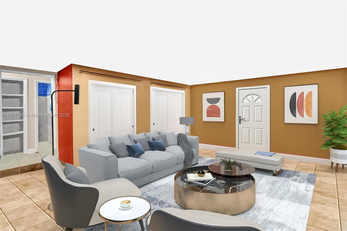 Interior, Living room