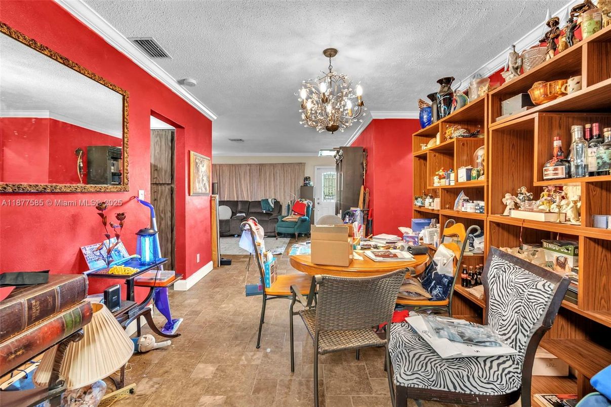 Chandelier, Dining room, Interior