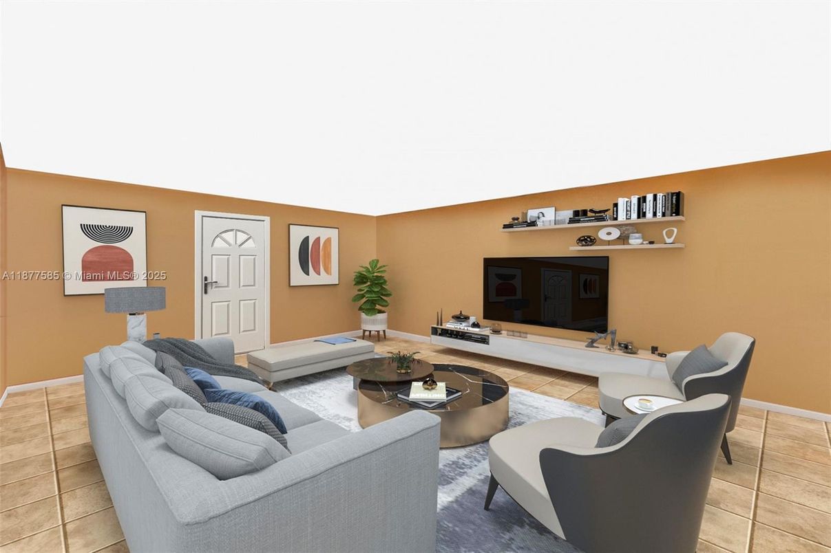 Interior, Living room