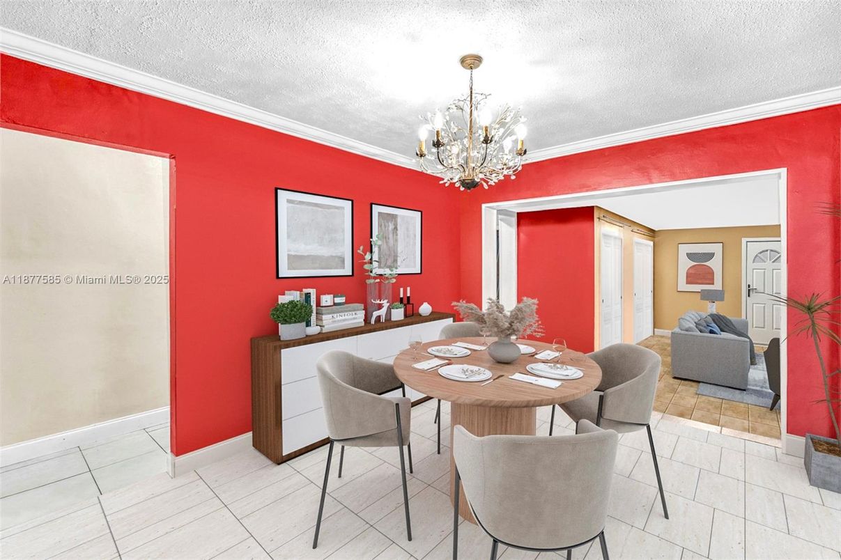 Chandelier, Dining room, Interior