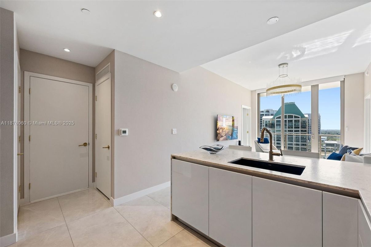 Chandelier, Interior, Kitchen, Recessed Lighting