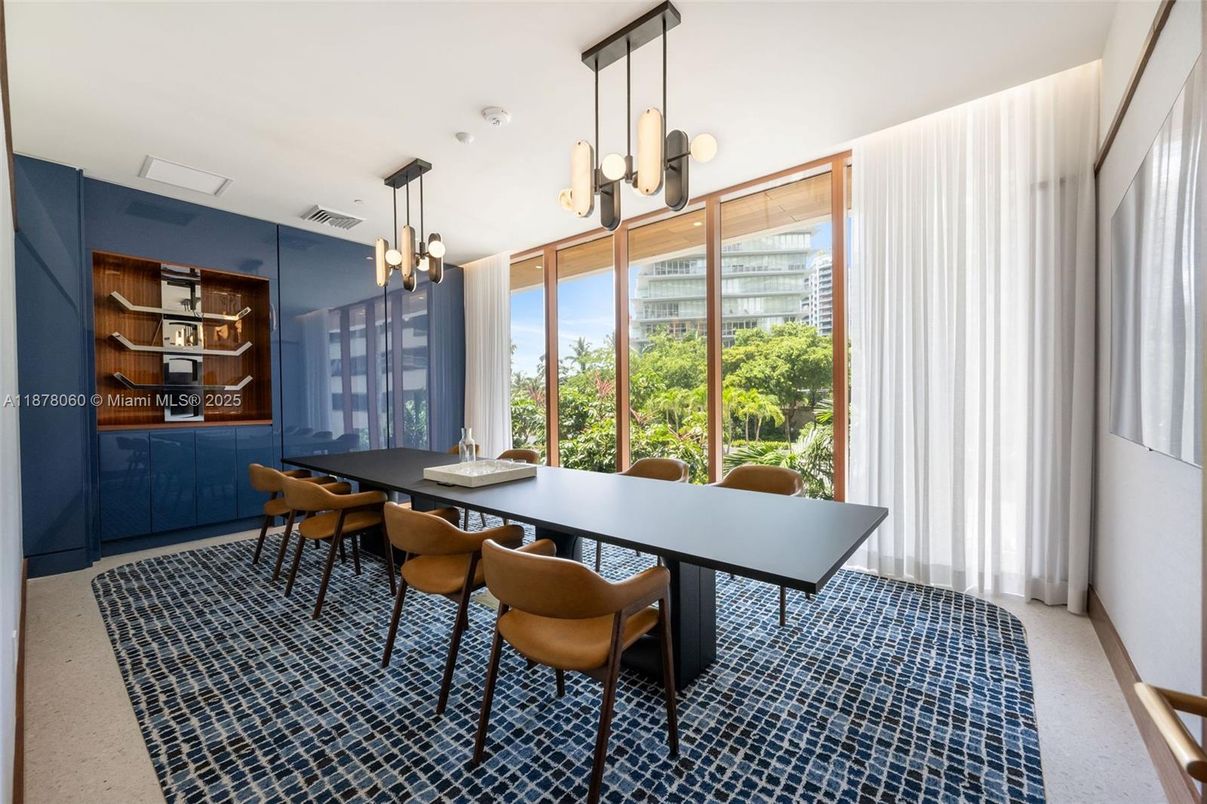 Dining room, Interior, Pendant Lights