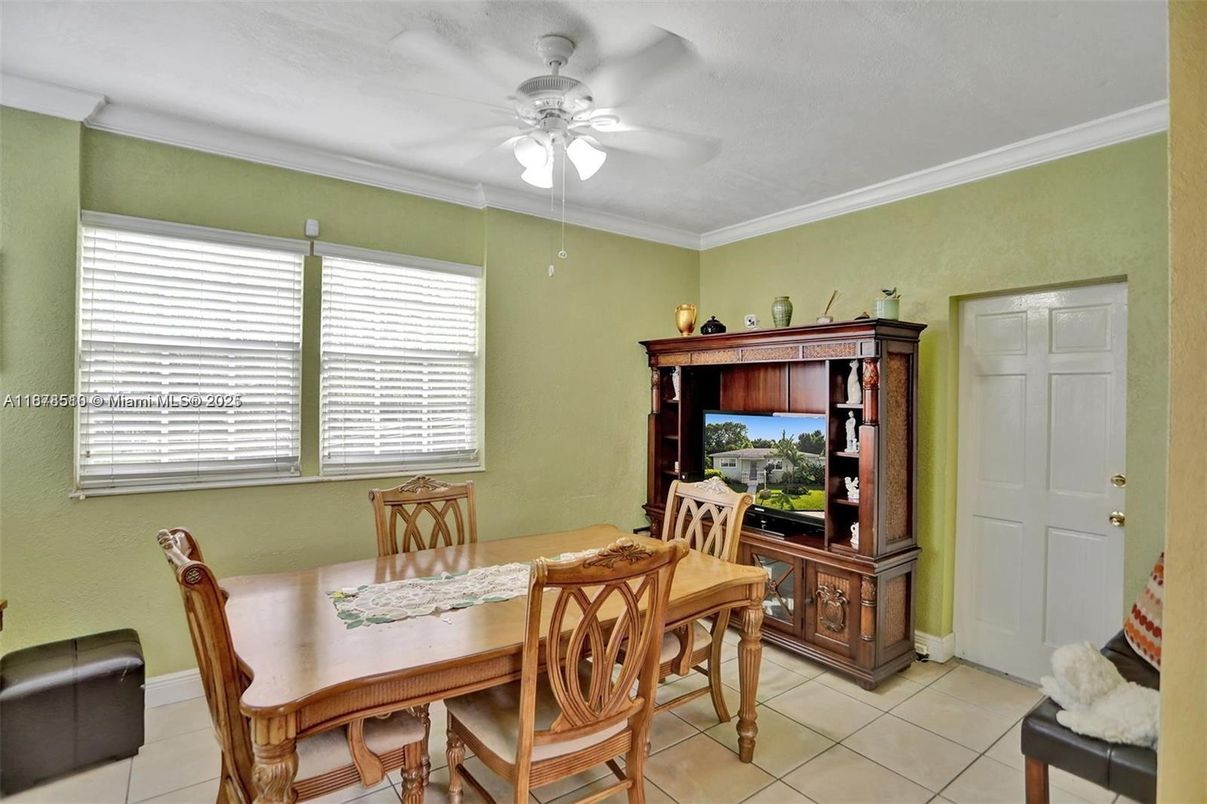 Dining room, Interior