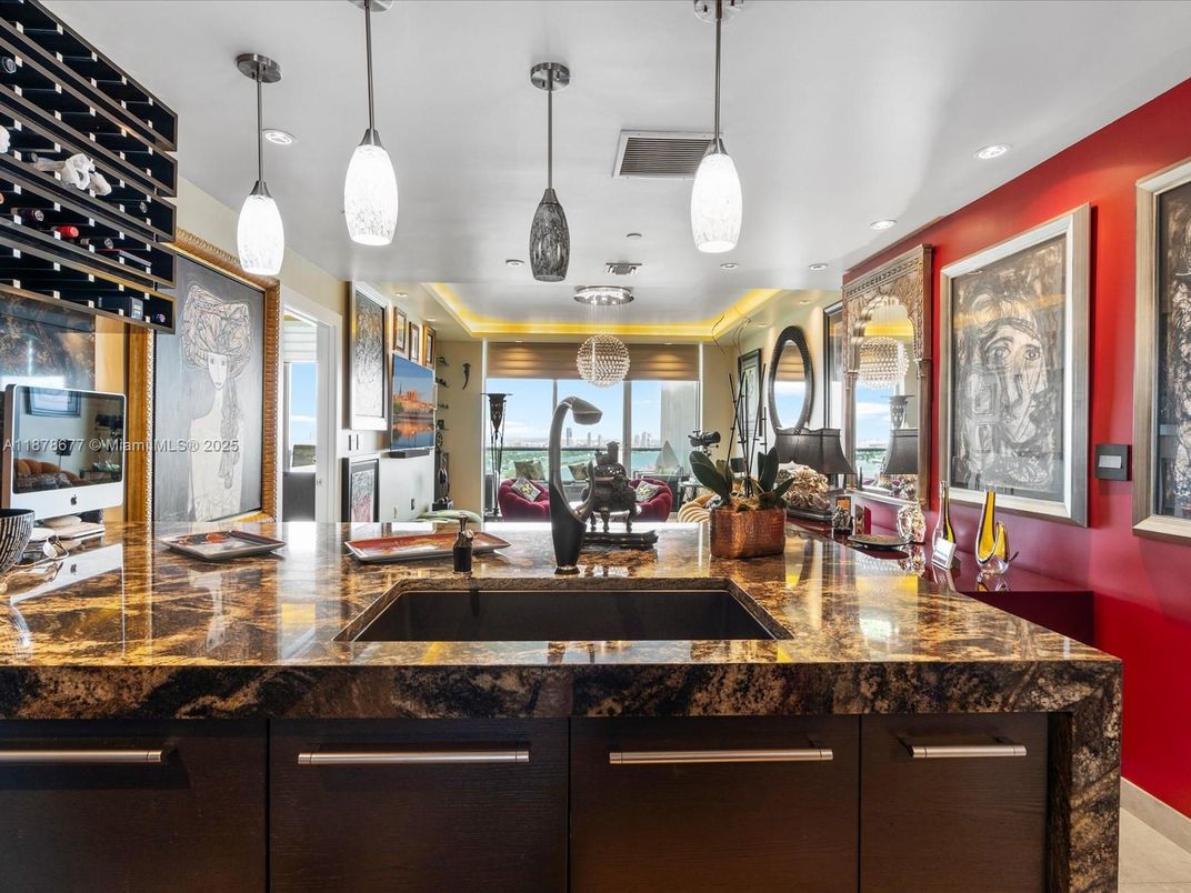 Interior, Kitchen, Pendant Lights, Recessed Lighting