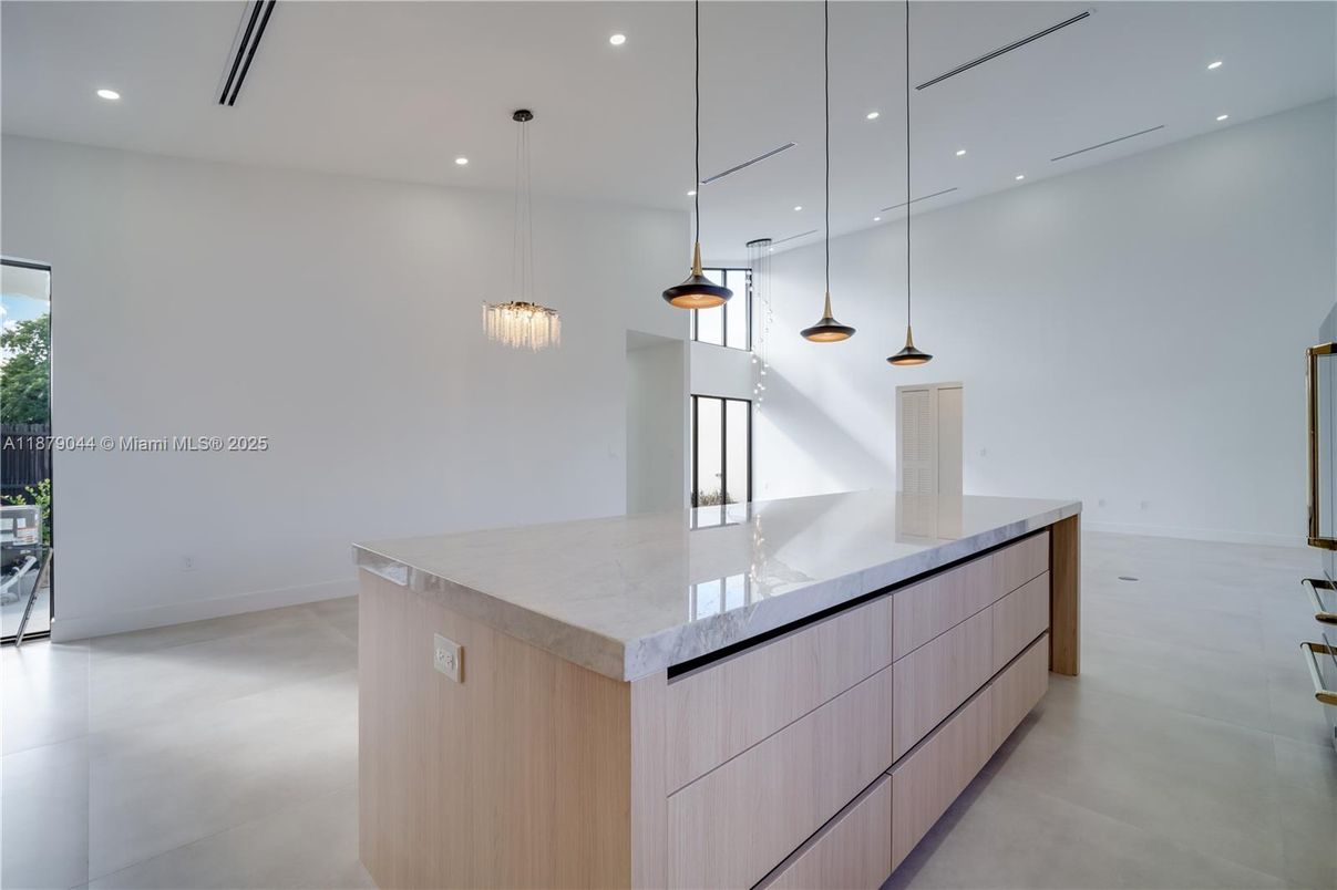 Interior, Kitchen, Pendant Lights, Recessed Lighting