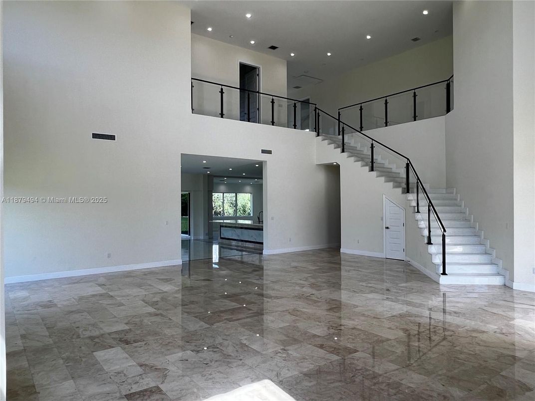 Interior, Marble, Recessed Lighting