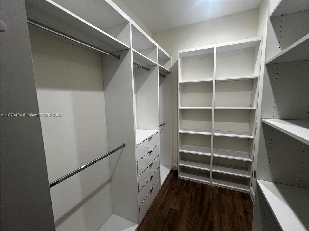 Interior, Walk-in Closets, Wood Texture Flooring