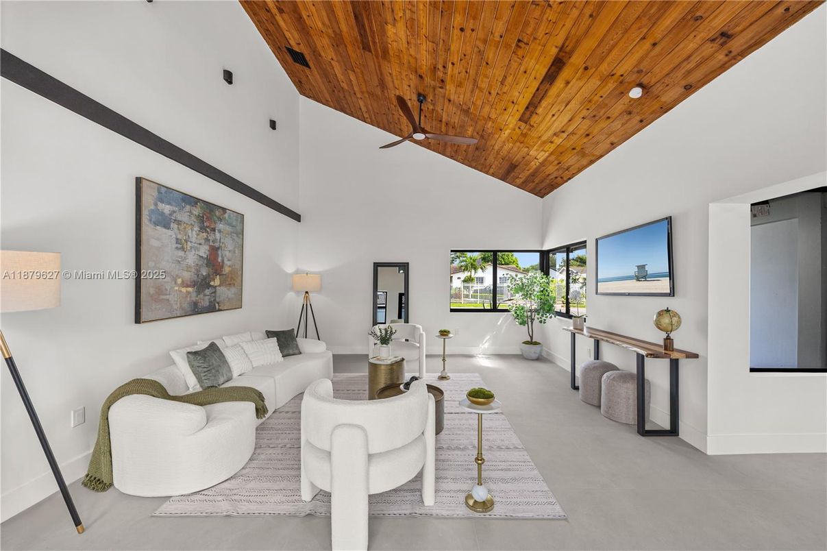 Interior, Living room, Wooden Ceilings