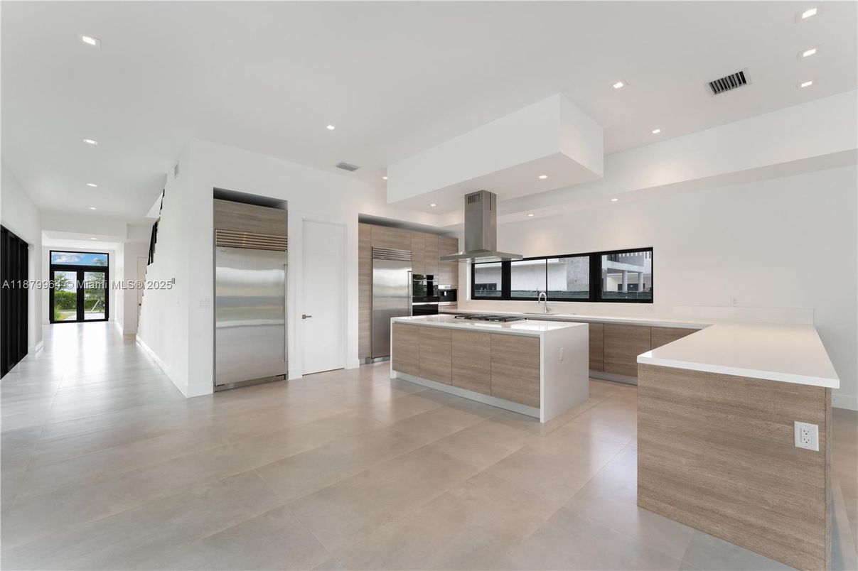 Interior, Kitchen, Recessed Lighting, Stainless Steel Appliances