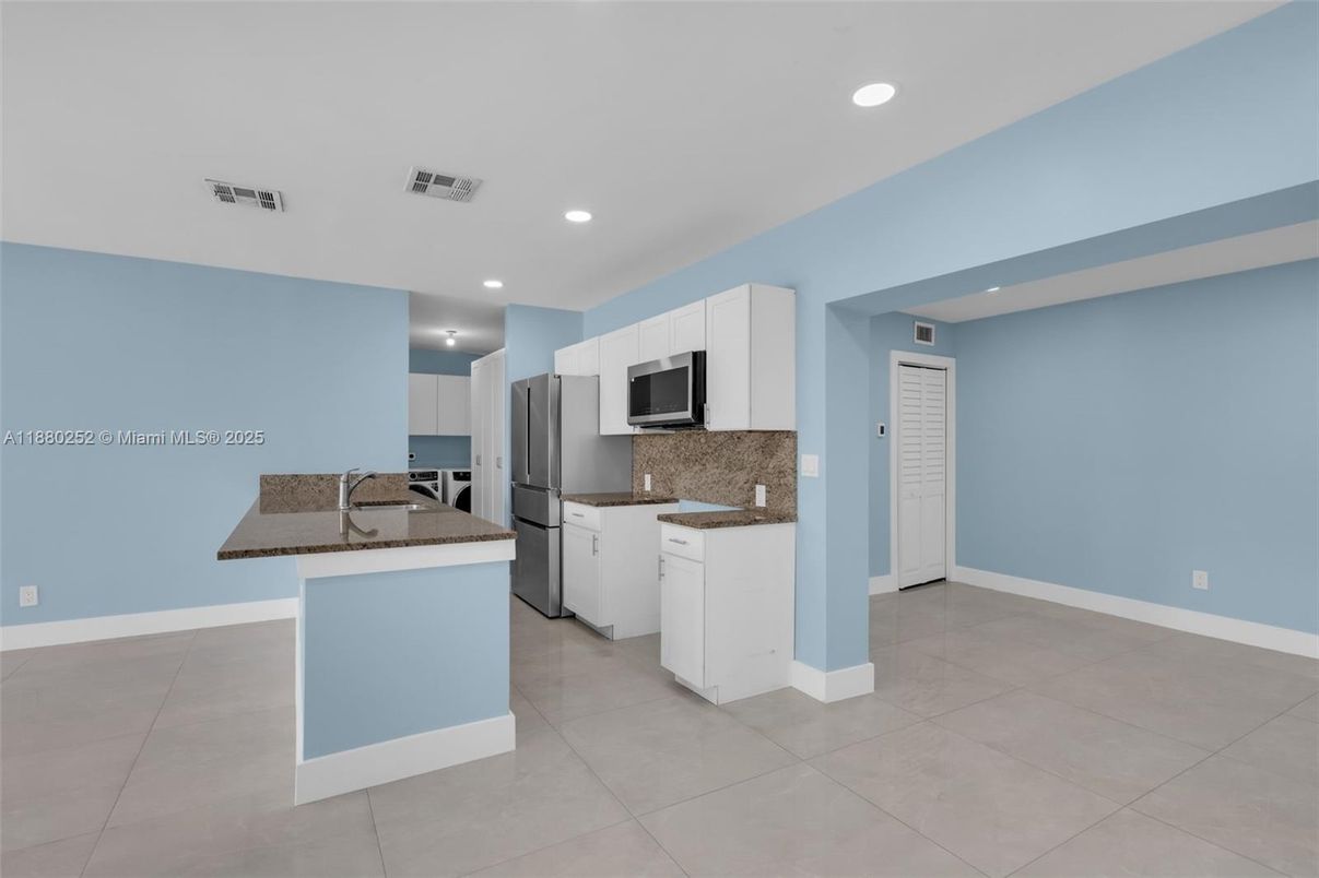 Interior, Kitchen, Recessed Lighting, Stainless Steel Appliances