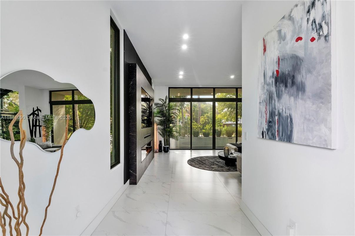 Interior, Marble, Recessed Lighting