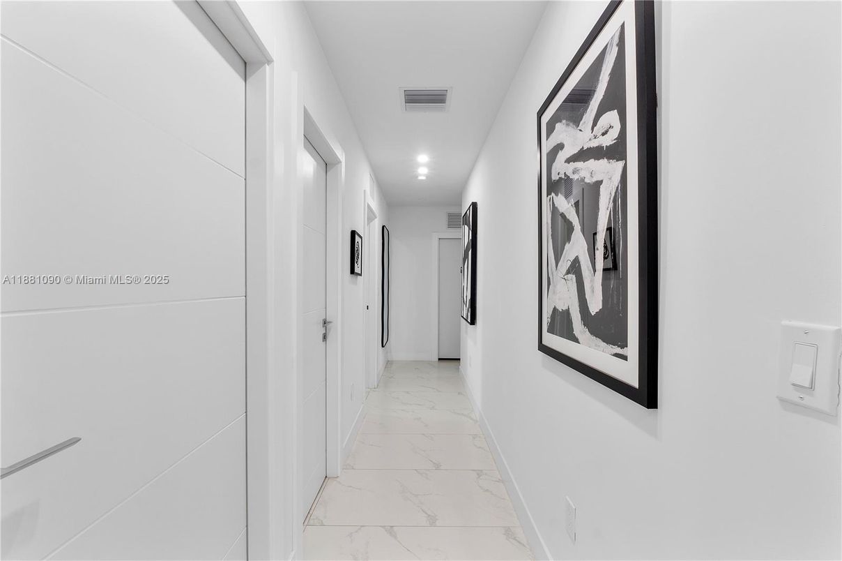 Interior, Marble, Recessed Lighting
