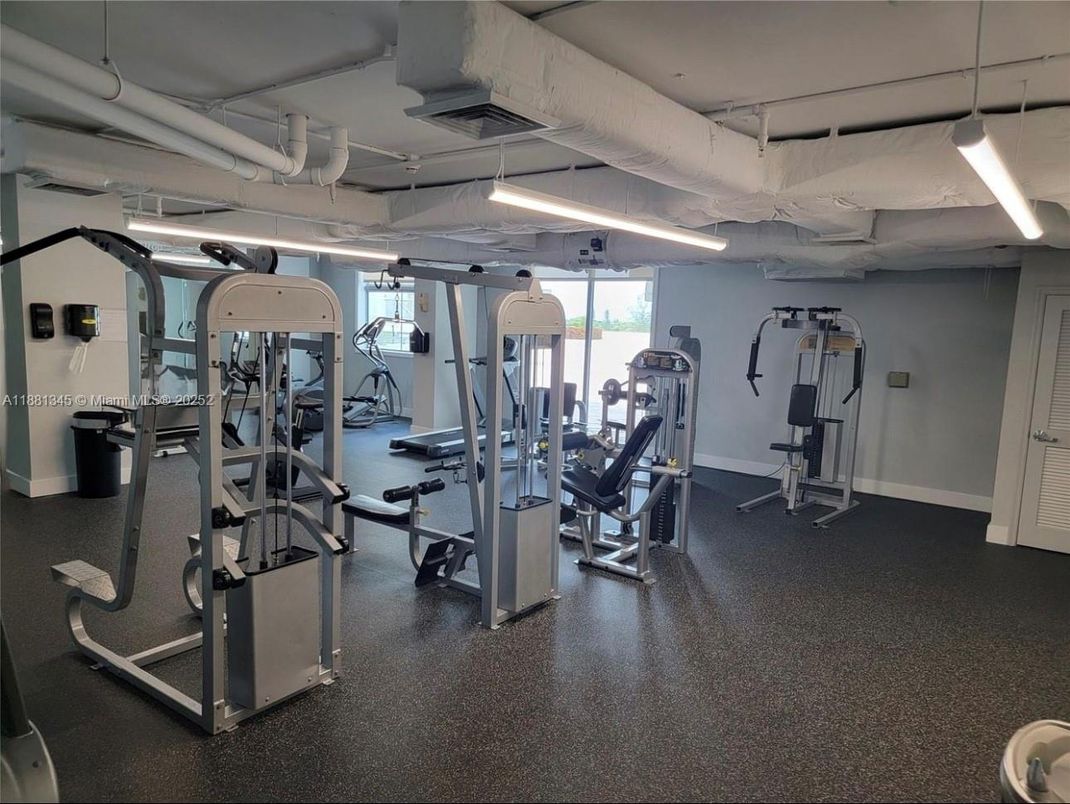 Fitness Equipment, Gym, Interior