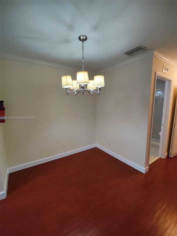 Chandelier, Empty room, Interior, Wood Texture Flooring