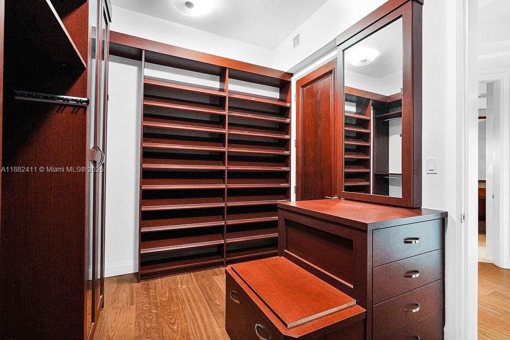 Interior, Walk-in Closets, Wood Texture Flooring
