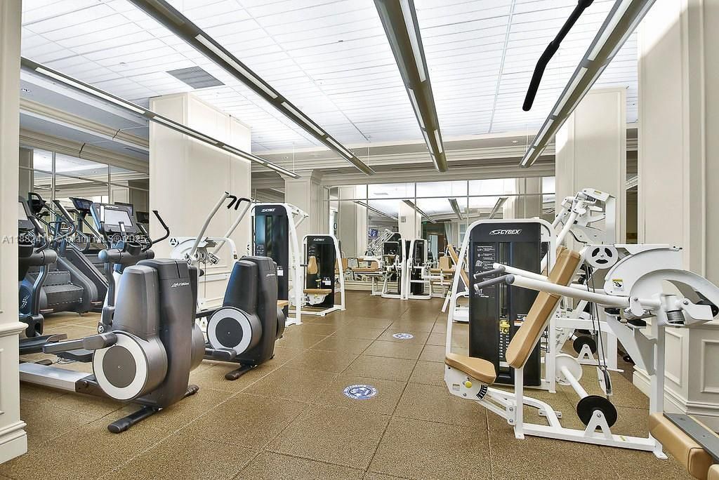 Fitness Equipment, Gym, Interior