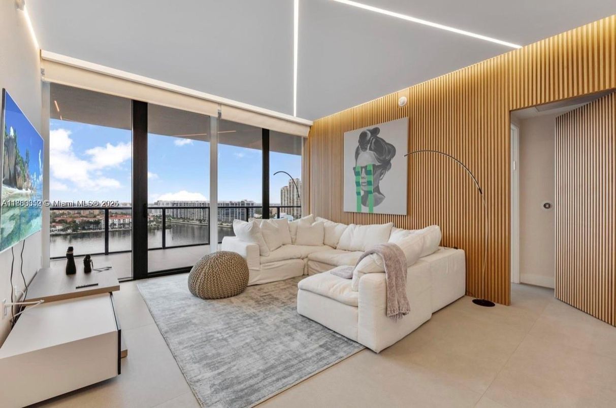 Interior, Living room, Water, Wooden Walls