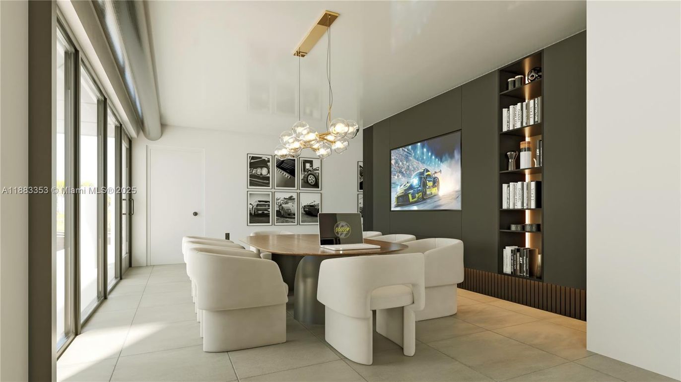 Dining room, Interior, Pendant Lights