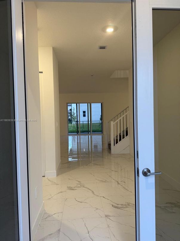 Interior, Marble, Recessed Lighting