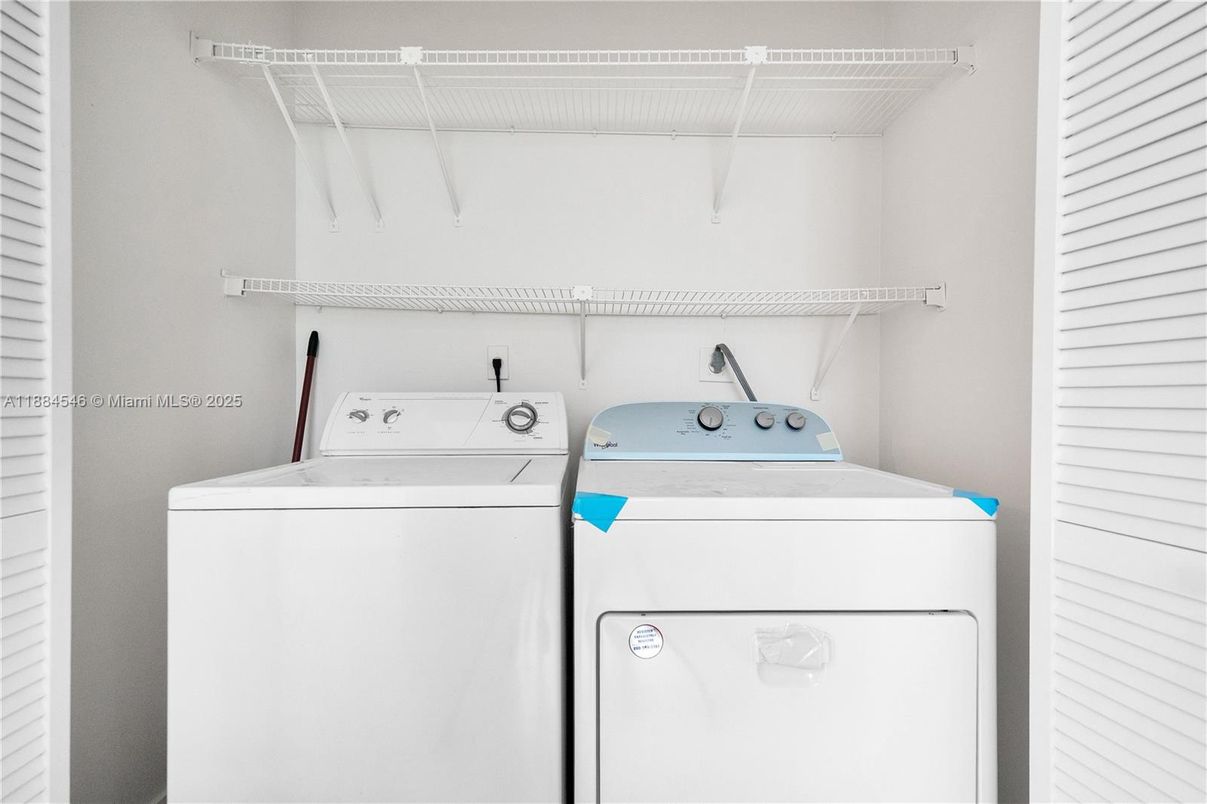 Interior, Utility Closets, Washer