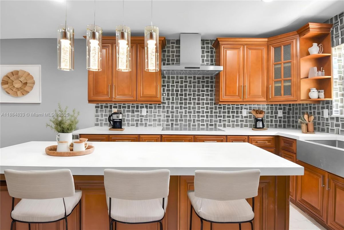 Interior, Kitchen, Pendant Lights