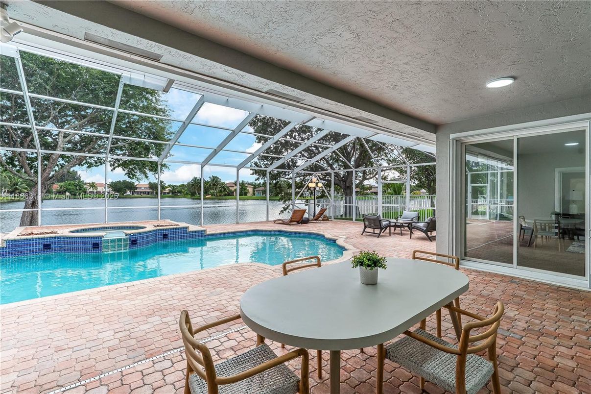 Glass Ceilings, Interior, Pool, Recessed Lighting, Sun Room, Water