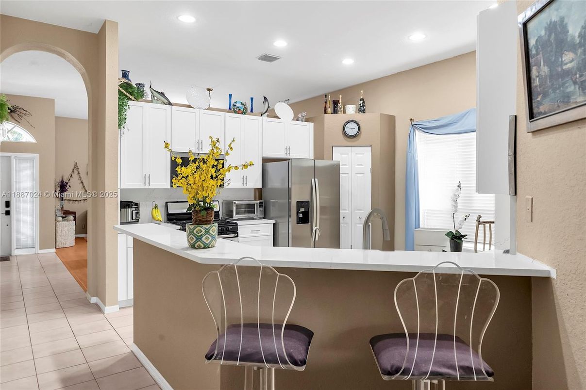 Interior, Kitchen, Recessed Lighting, Stainless Steel Appliances