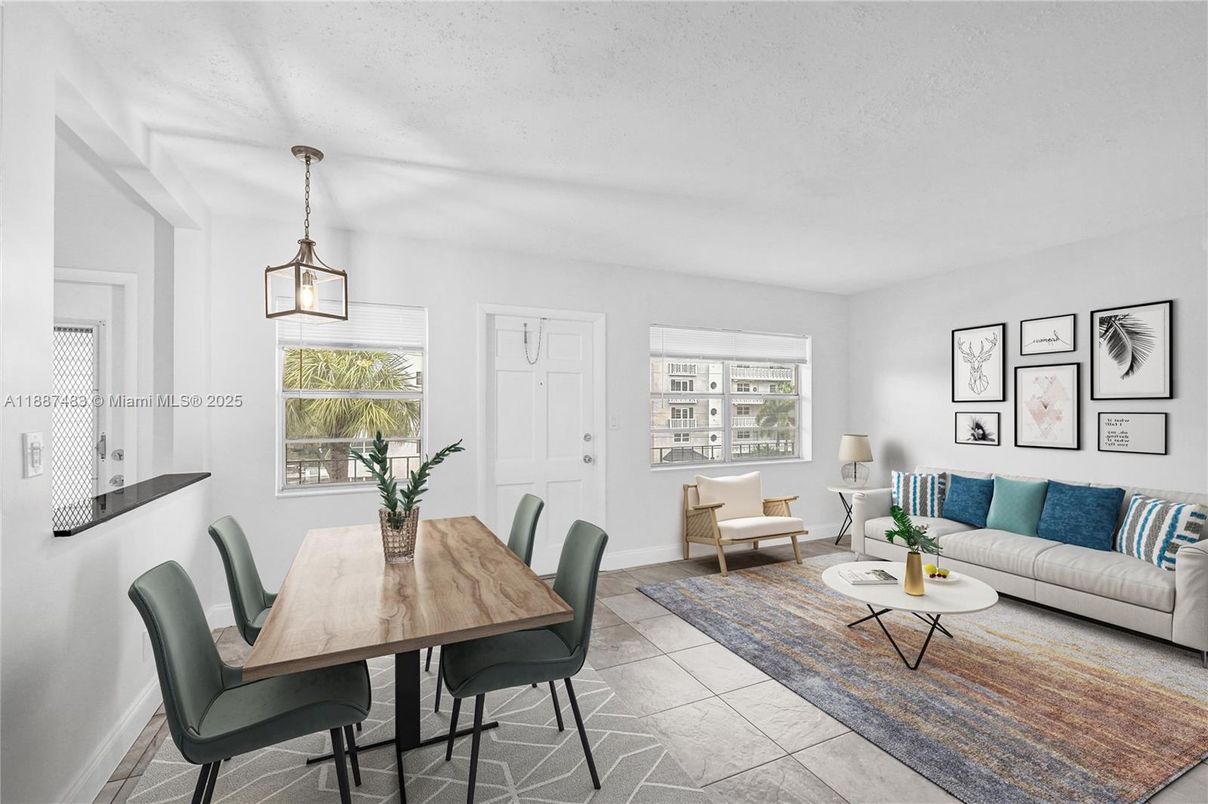 Dining room, Interior, Living room, Pendant Lights