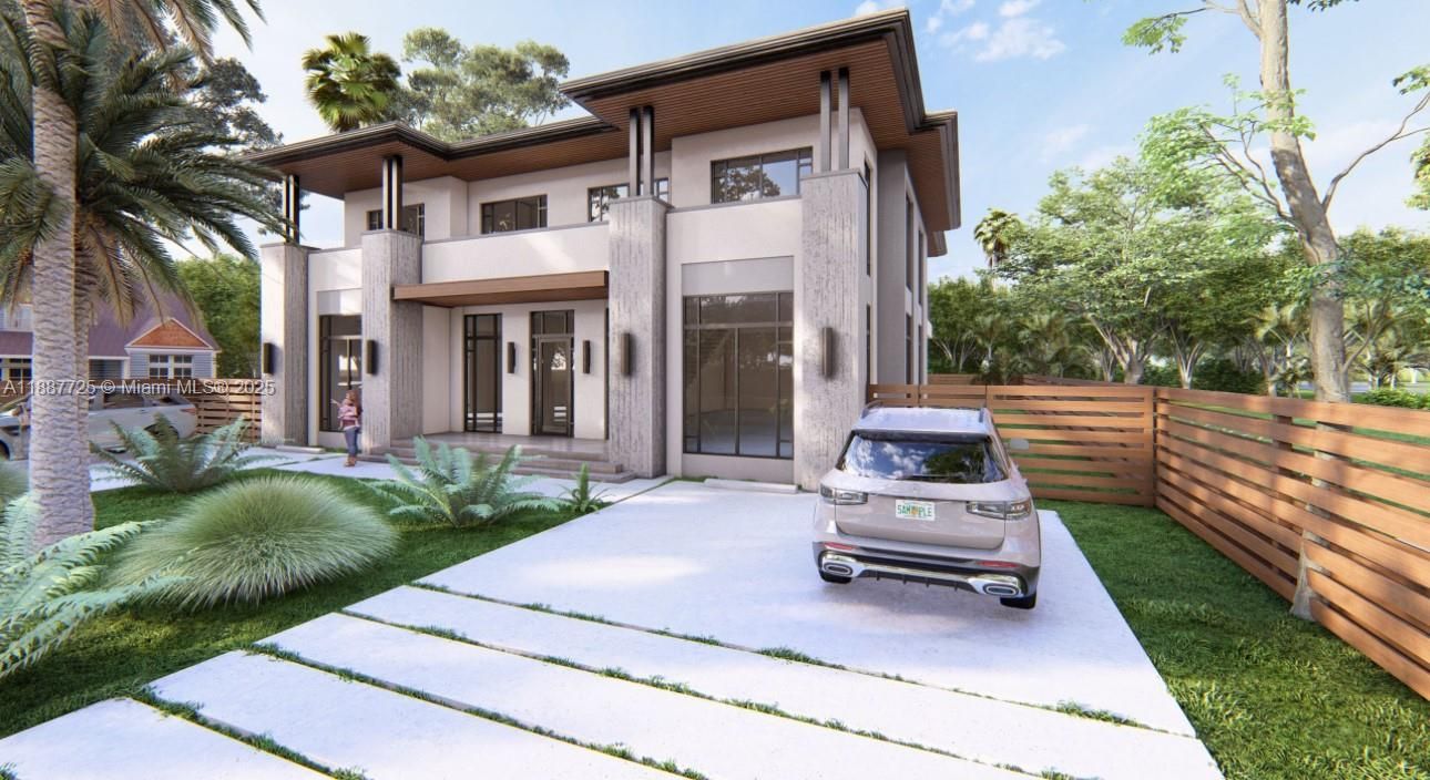 Exterior, Facade, Modern