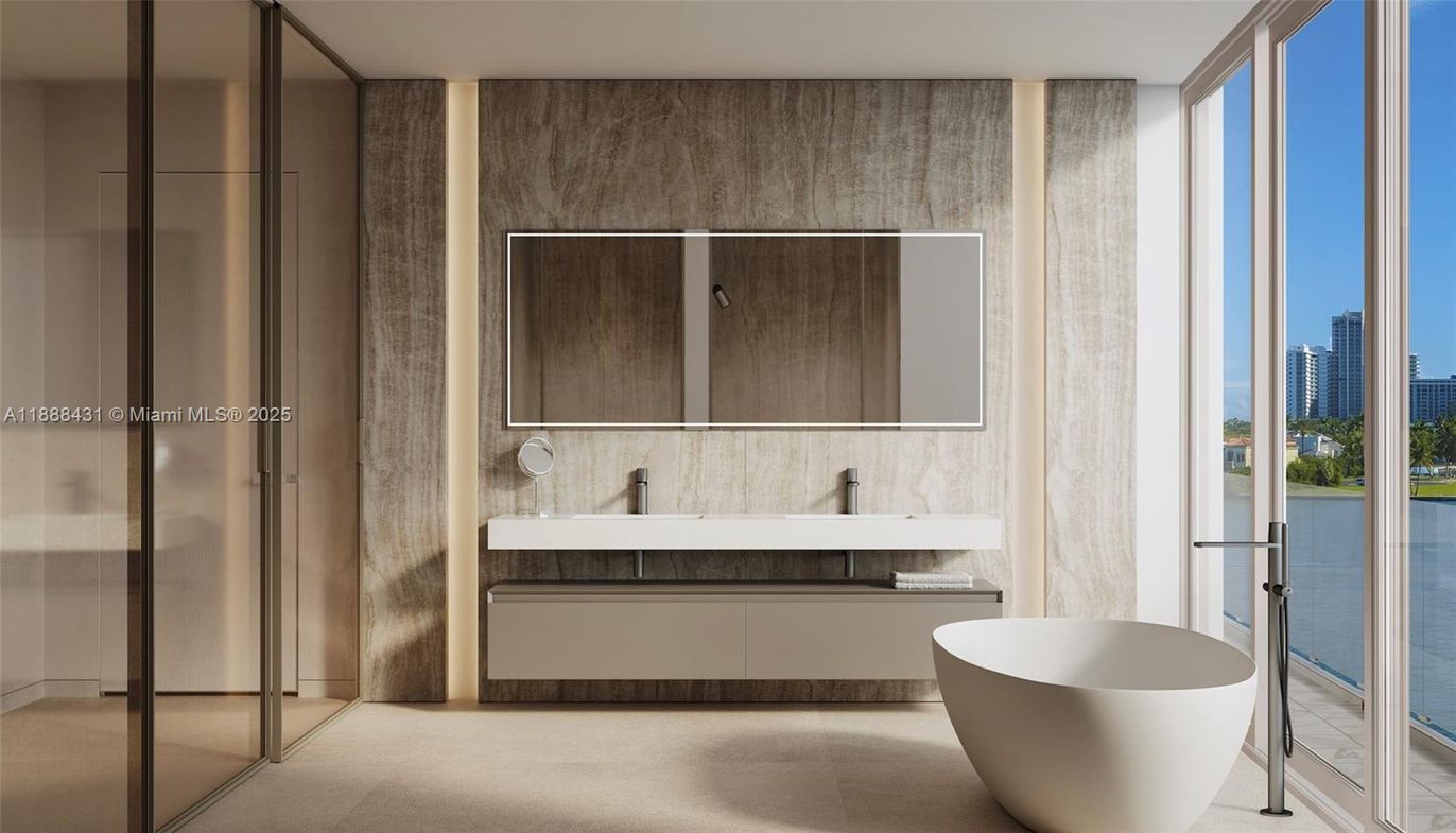 Bathroom, Dual Sink Vanities, Free Standing Baths, Interior, Water