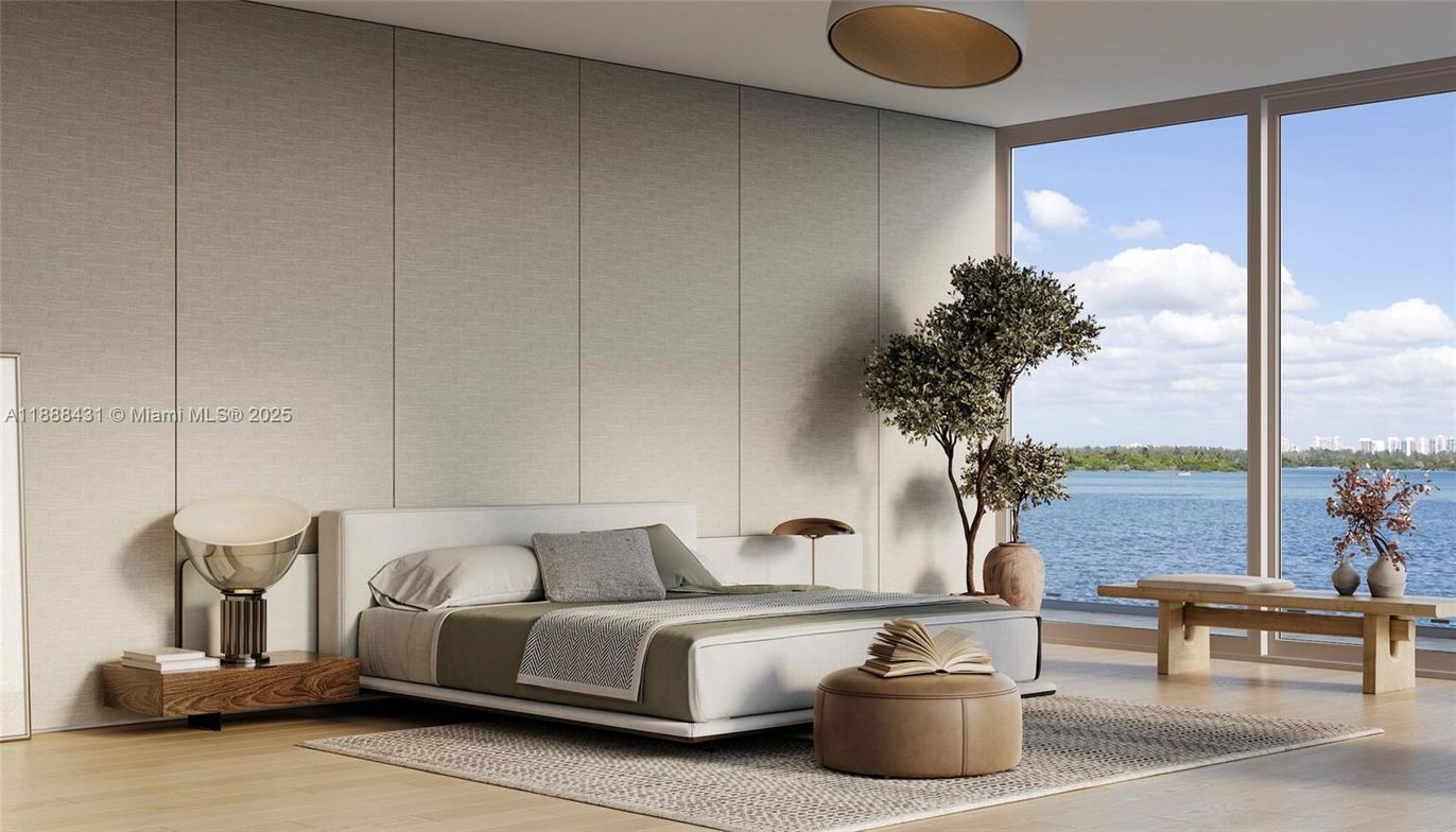 Bedroom, Interior, Water, Wood Texture Flooring