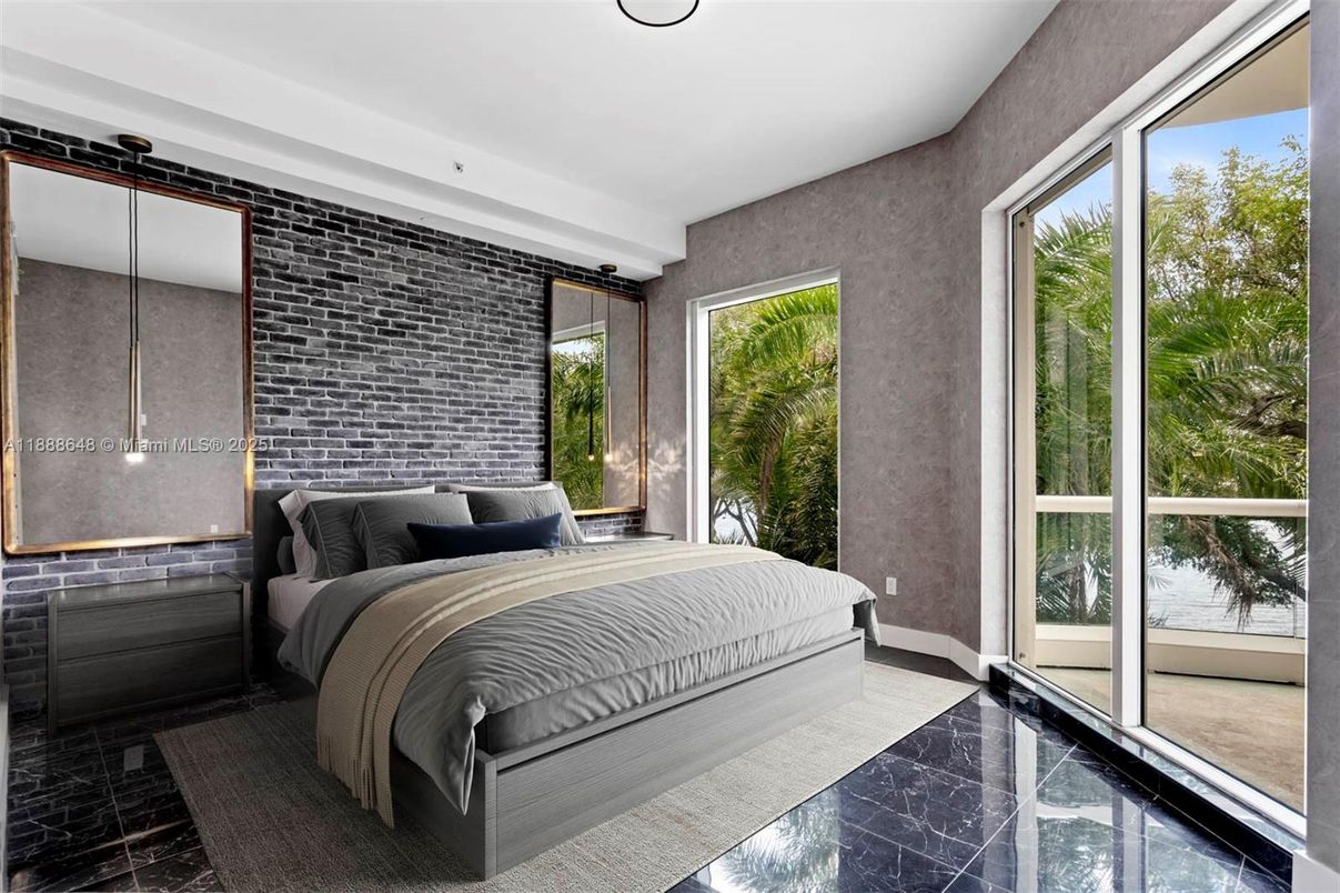 Bedroom, Interior, Marble, Stone Walls
