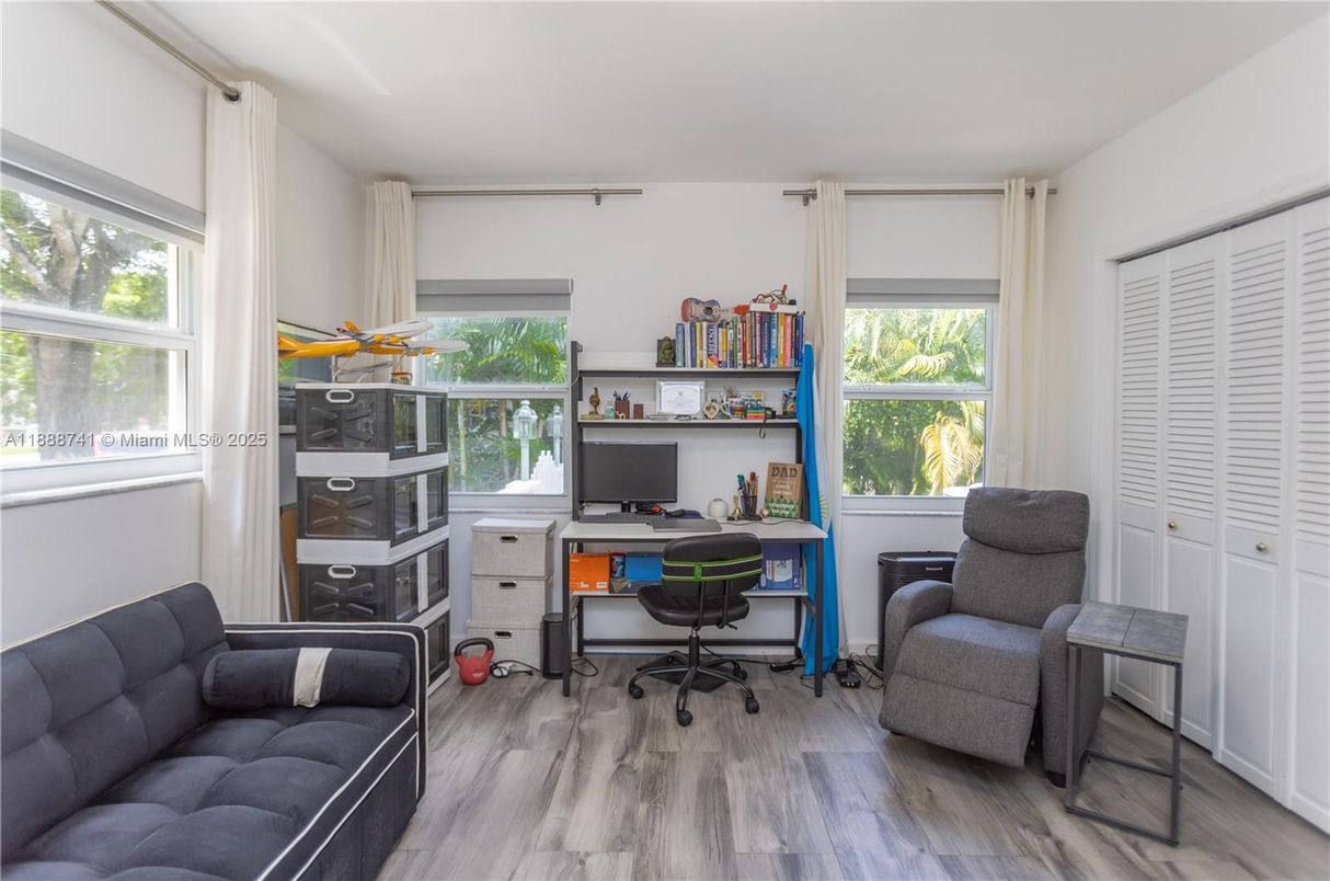 Home Office, Interior, Wood Texture Flooring