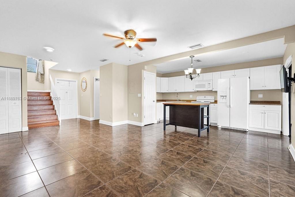 Chandelier, Interior, Kitchen, Recessed Lighting