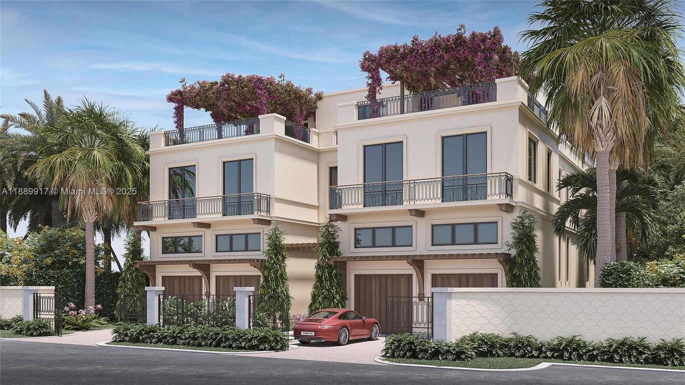 Attached, Exterior, Facade, Modern