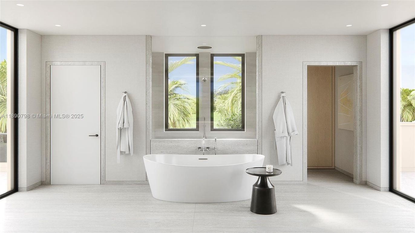 Bathroom, Free Standing Baths, Interior, Recessed Lighting