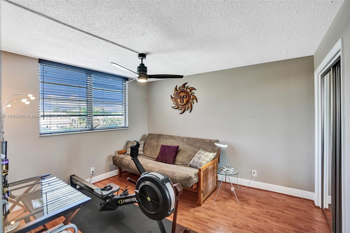 Fitness Equipment, Interior, Wood Texture Flooring