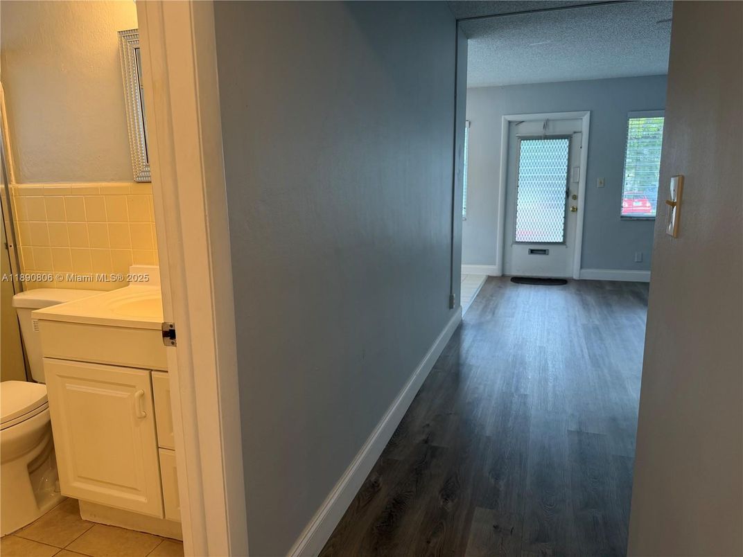 Bathroom, Interior, Wood Texture Flooring