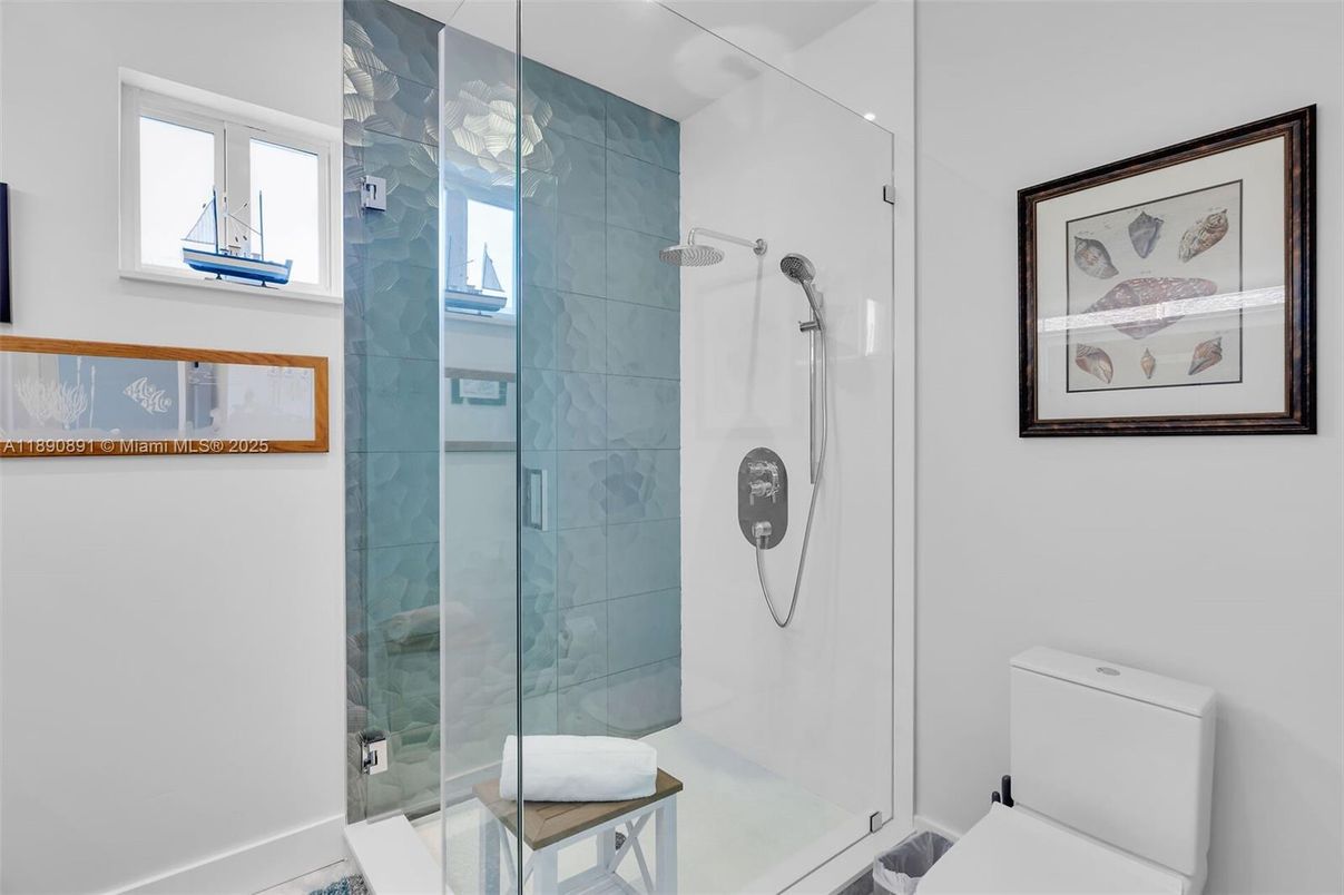 Bathroom, Glass Shower, Interior