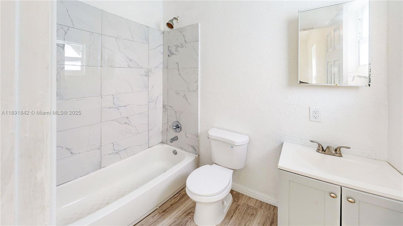 Bathroom, Interior, Marble Walls, Wood Texture Flooring