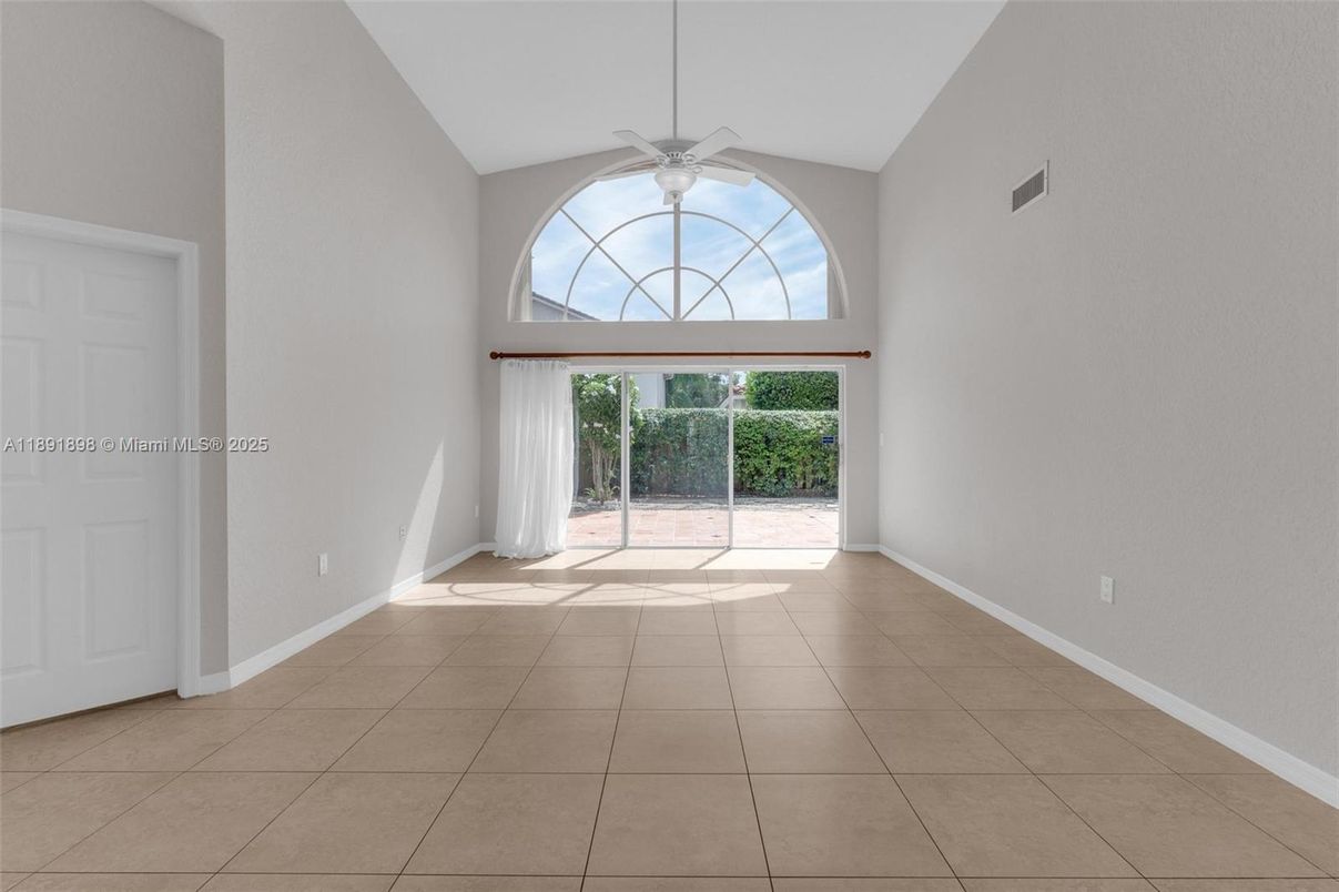 Empty room, Interior