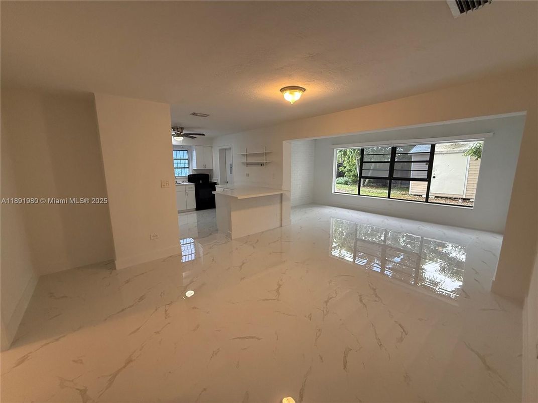 Empty room, Interior, Kitchen, Marble