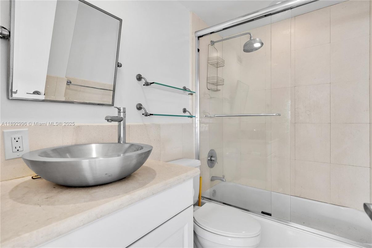 Bathroom, Glass Shower, Interior