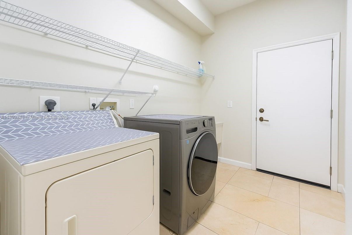 Interior, Washer