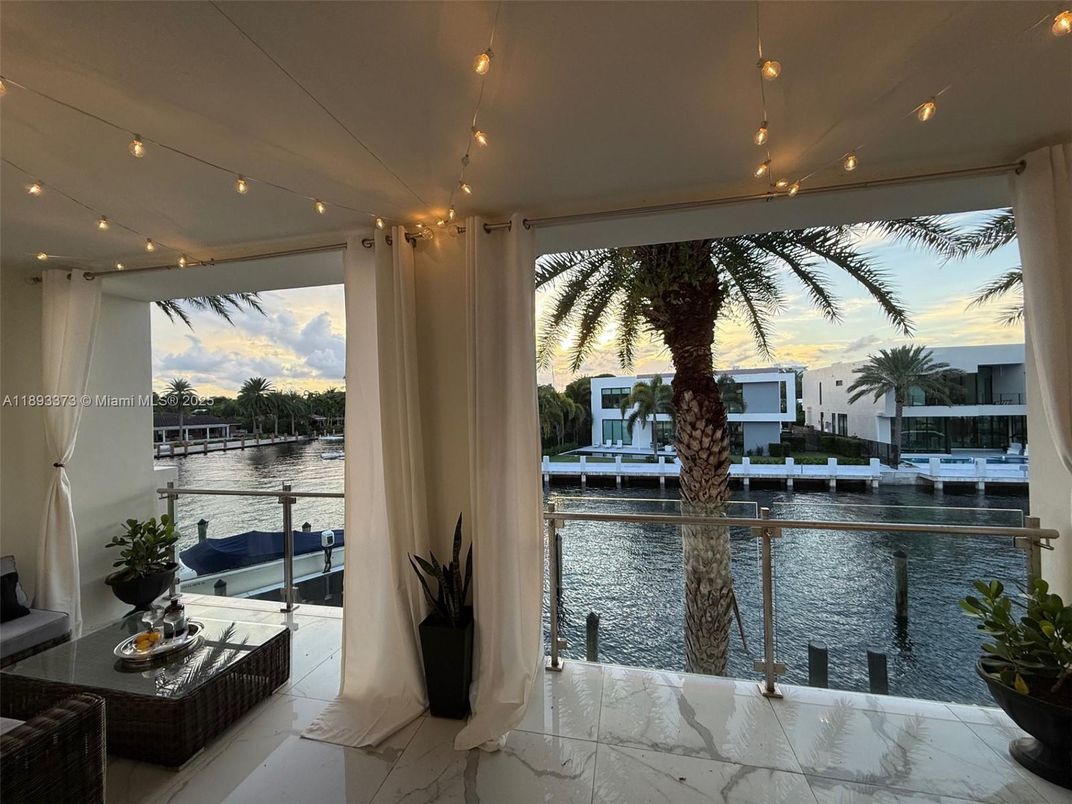 Exterior, Marble, Recessed Lighting, Water