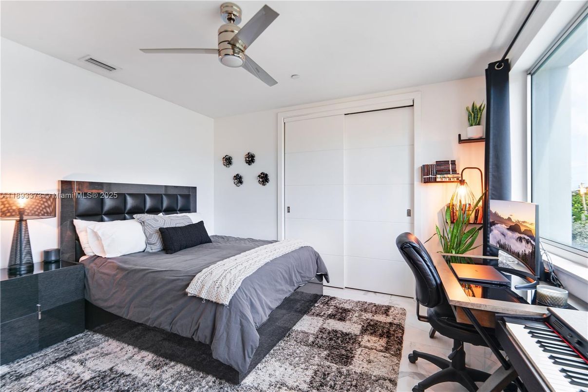 Bedroom, Home Office, Interior
