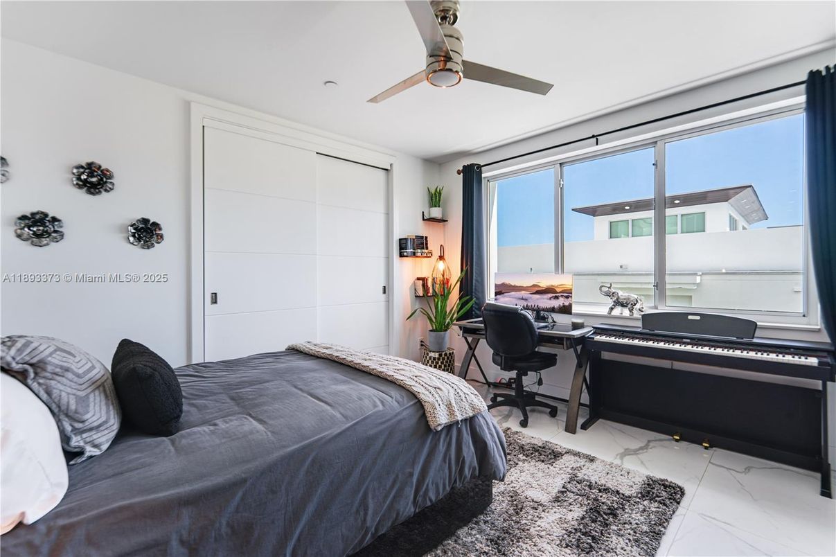 Bedroom, Home Office, Interior, Marble